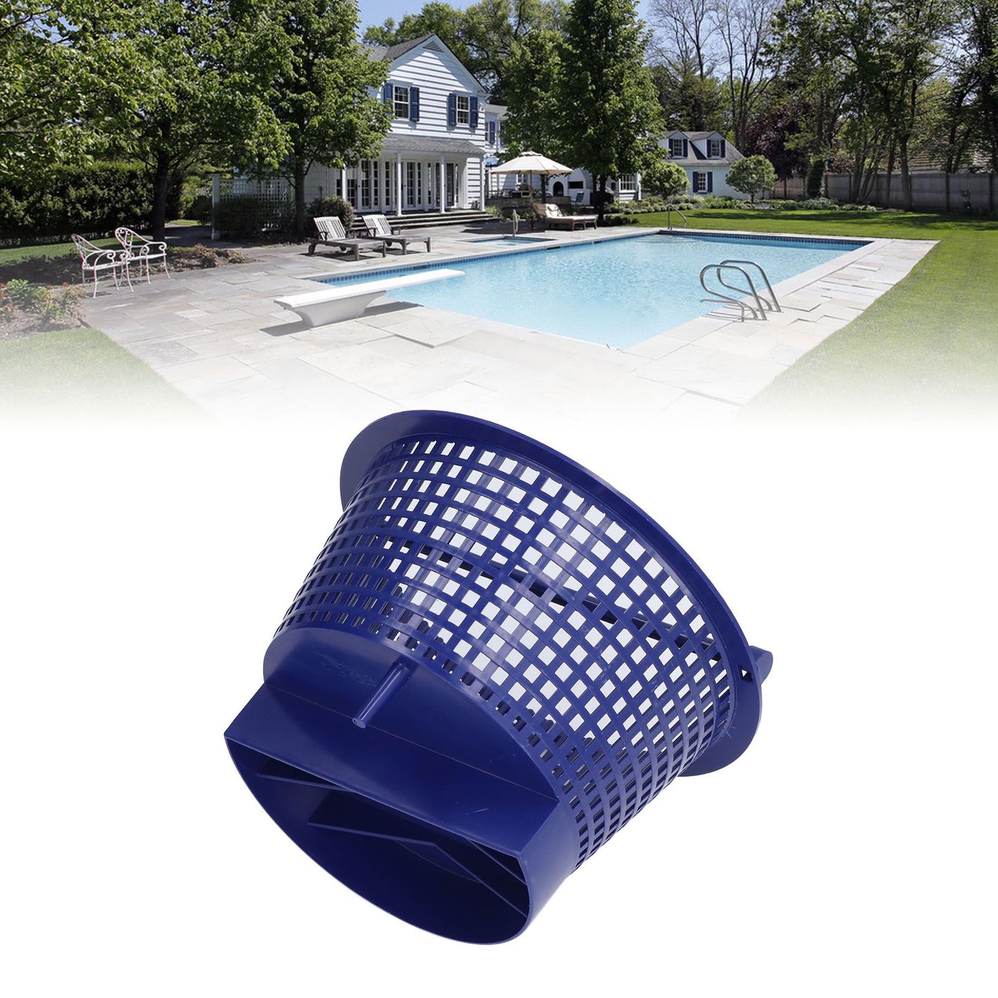 Skimmer Filter Basket Skimmer Replacement Accessories Swimming Pool Pump Basket Pool Cleaning Tool V1294-YM0523-3111210418911