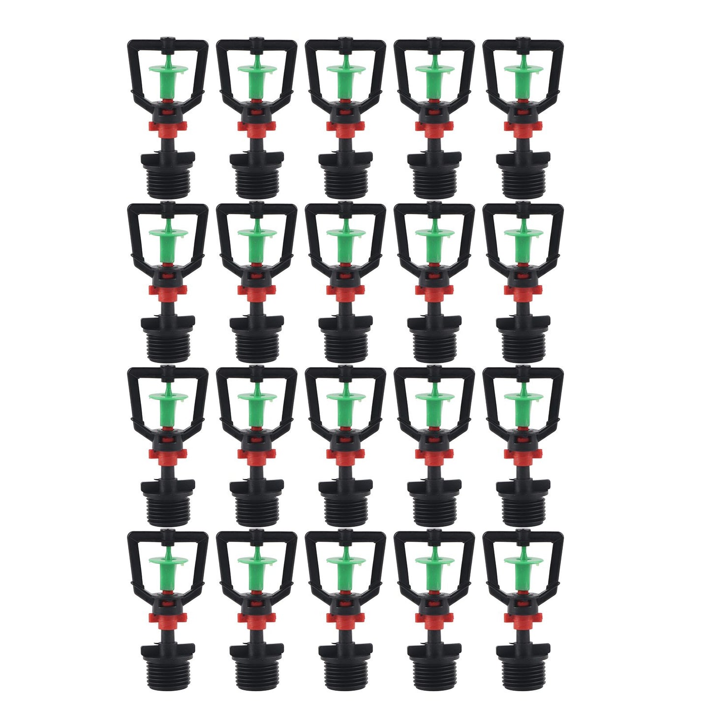 360 degrees Hanging Rotating Refraction Nozzle Misting Sprayer Atomization Nozzle Irrigation Tool G1/2 Male V1294-YM0523-3111210495011
