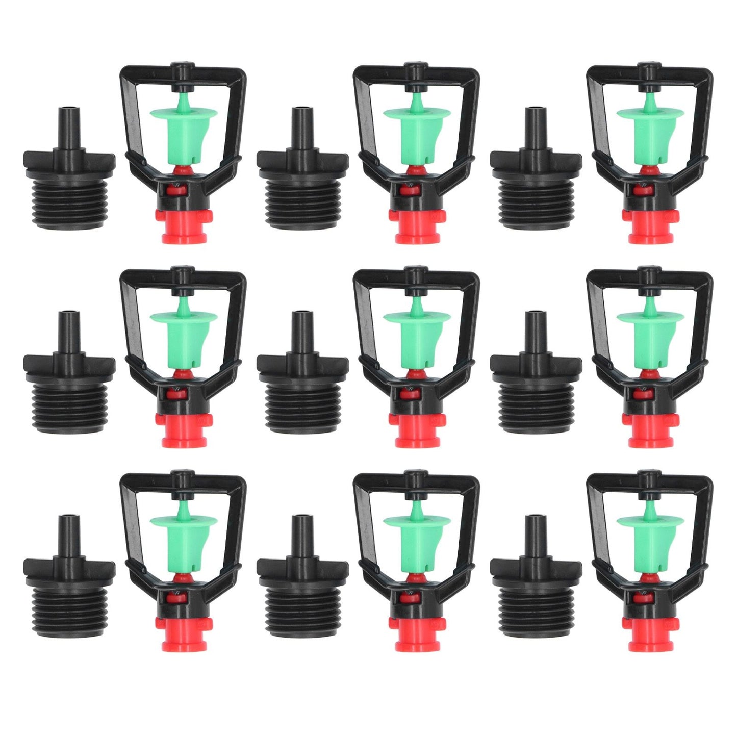 360 degrees Hanging Rotating Refraction Nozzle Misting Sprayer Atomization Nozzle Irrigation Tool G1/2 Male V1294-YM0523-3111210495011