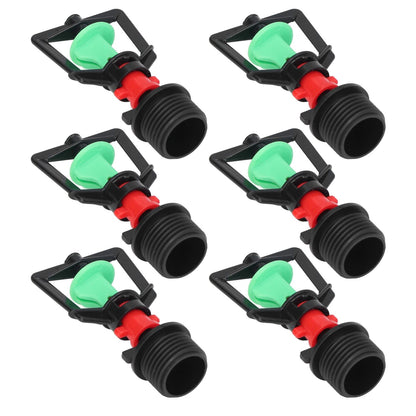 360 degrees Hanging Rotating Refraction Nozzle Misting Sprayer Atomization Nozzle Irrigation Tool G1/2 Male V1294-YM0523-3111210495011