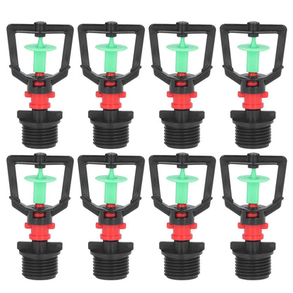 360 degrees Hanging Rotating Refraction Nozzle Misting Sprayer Atomization Nozzle Irrigation Tool G1/2 Male V1294-YM0523-3111210495011