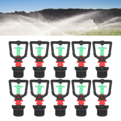 360 degrees Hanging Rotating Refraction Nozzle Misting Sprayer Atomization Nozzle Irrigation Tool G1/2 Male V1294-YM0523-3111210495011