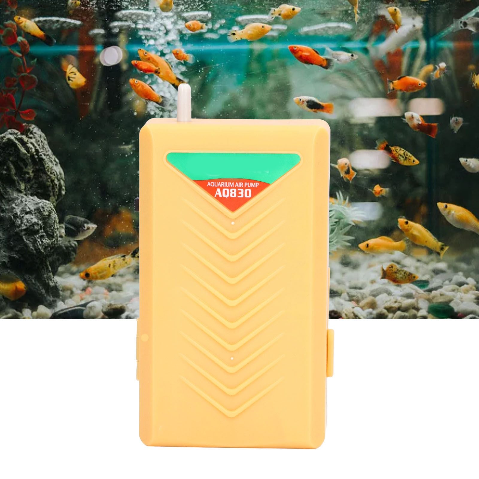 Aquarium Air Pump Simple Operation Easy Cleaning Energy Saving Using Mute Technology Small Oxygen Pump V1294-YM0523-3111210498111