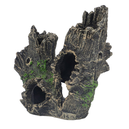 Aquarium Tree Stump Hole Exquisite Shrimp Dodging House Hollow Tree Hole Resin Crafts Decorations V1294-YM0523-3111210499611