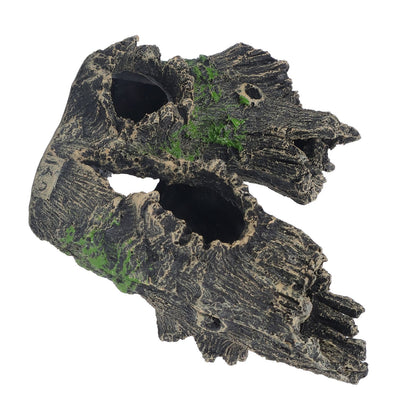Aquarium Tree Stump Hole Exquisite Shrimp Dodging House Hollow Tree Hole Resin Crafts Decorations V1294-YM0523-3111210499611