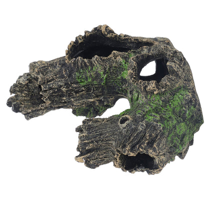 Aquarium Tree Stump Hole Exquisite Shrimp Dodging House Hollow Tree Hole Resin Crafts Decorations V1294-YM0523-3111210499611