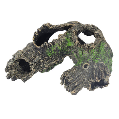Aquarium Tree Stump Hole Exquisite Shrimp Dodging House Hollow Tree Hole Resin Crafts Decorations V1294-YM0523-3111210499611
