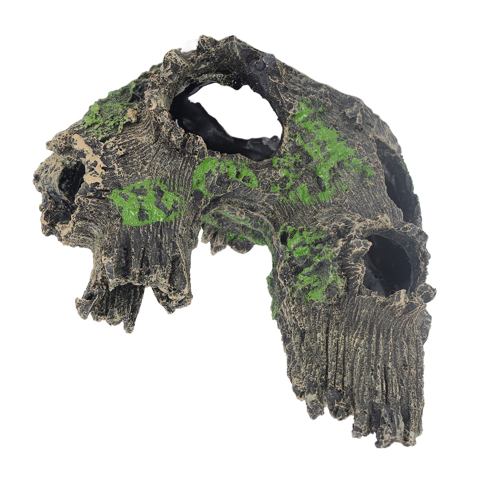 Aquarium Tree Stump Hole Exquisite Shrimp Dodging House Hollow Tree Hole Resin Crafts Decorations V1294-YM0523-3111210499611