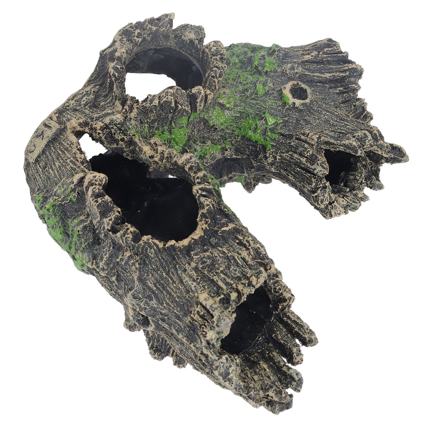 Aquarium Tree Stump Hole Exquisite Shrimp Dodging House Hollow Tree Hole Resin Crafts Decorations V1294-YM0523-3111210499611