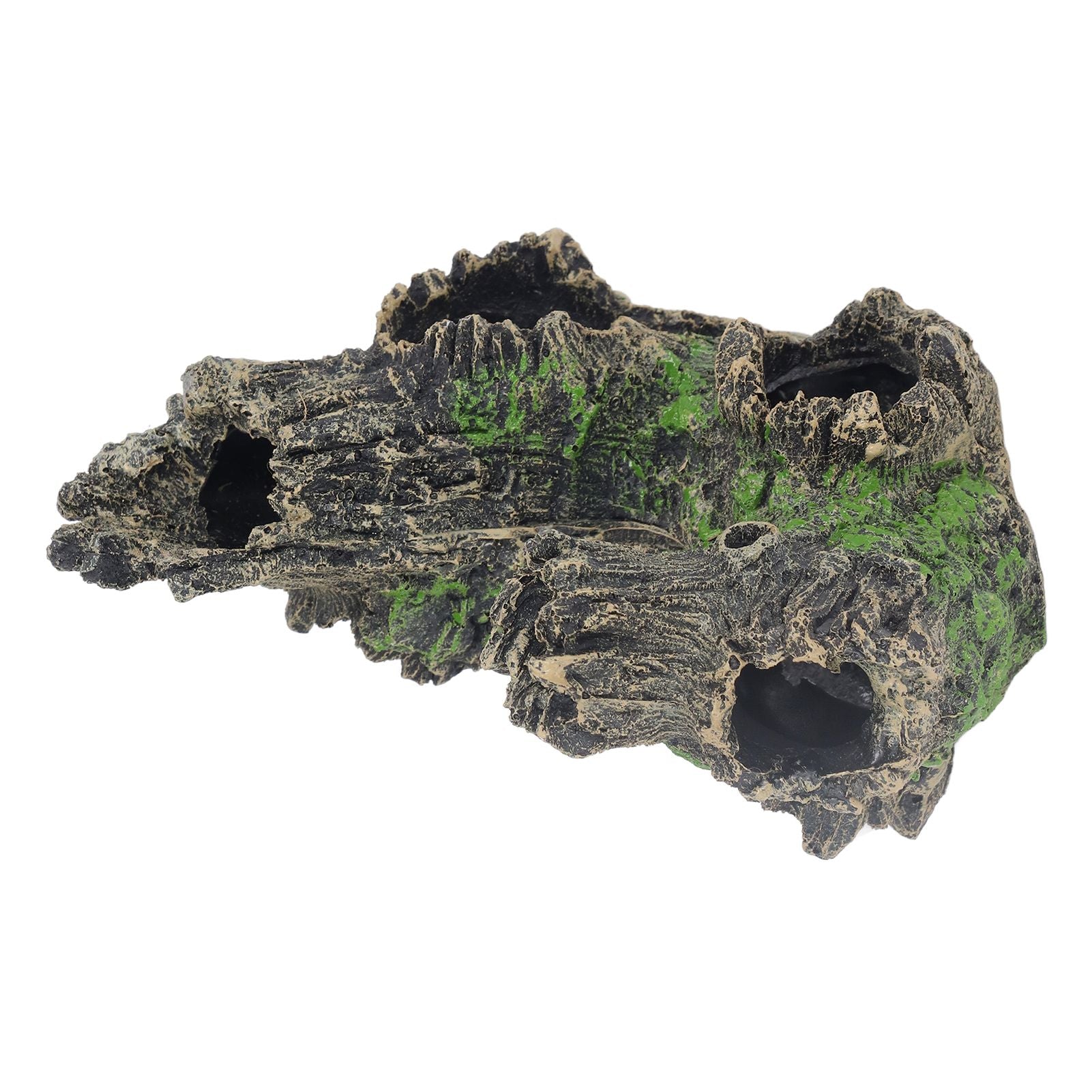 Aquarium Tree Stump Hole Exquisite Shrimp Dodging House Hollow Tree Hole Resin Crafts Decorations V1294-YM0523-3111210499611