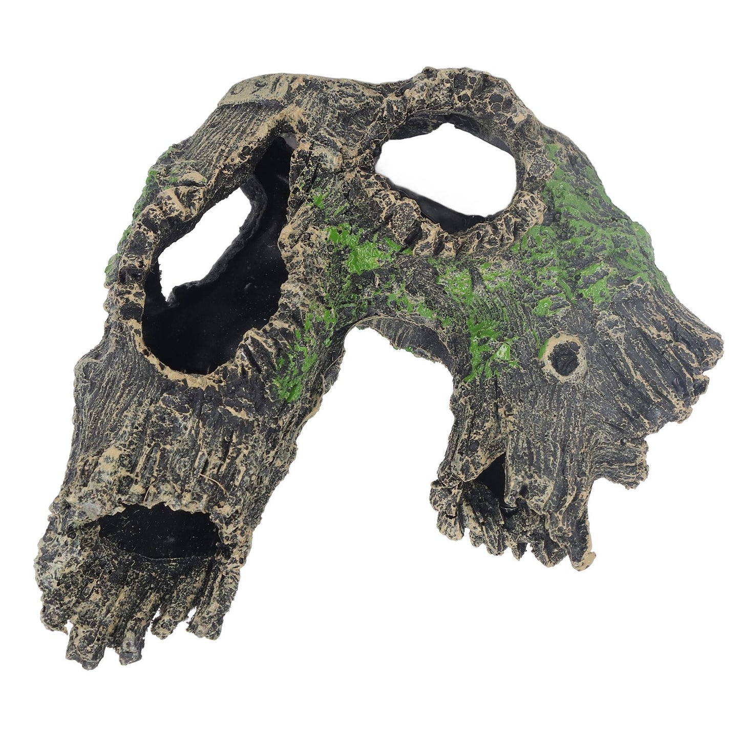 Aquarium Tree Stump Hole Exquisite Shrimp Dodging House Hollow Tree Hole Resin Crafts Decorations V1294-YM0523-3111210499611