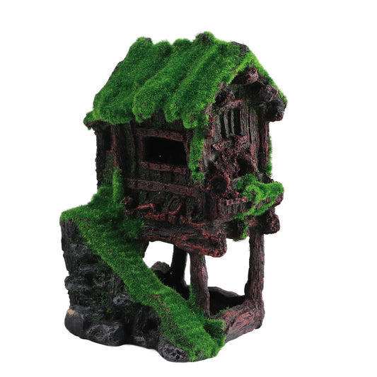 Aquarium Resin Pavilion Ornaments Vivid Lifelike Details Safe Resin Fish Tank Pavilion Landscaping for V1294-YM0523-3111210499911