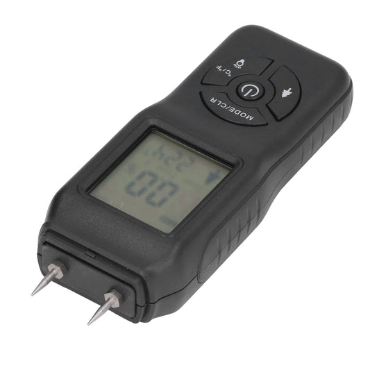 Wood Moisture Meter Large LCD Easy Operation ATC Function Wide Application Stable Accurate Durable Water V1294-YM0523-3111210502111