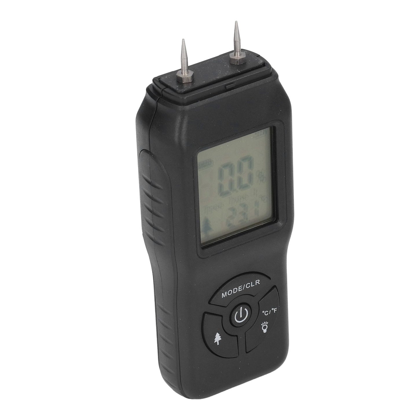 Wood Moisture Meter Large LCD Easy Operation ATC Function Wide Application Stable Accurate Durable Water V1294-YM0523-3111210502111