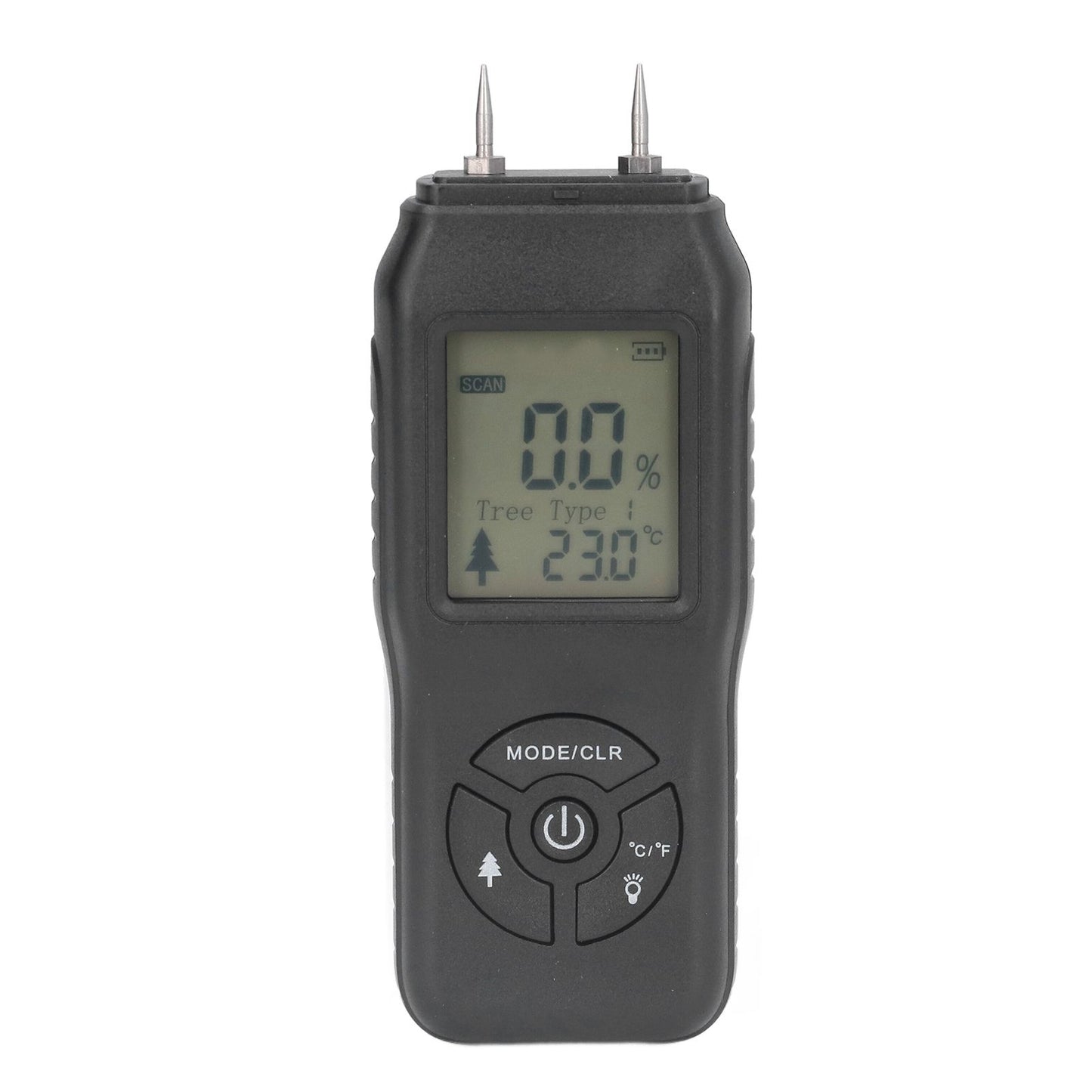 Wood Moisture Meter Large LCD Easy Operation ATC Function Wide Application Stable Accurate Durable Water V1294-YM0523-3111210502111