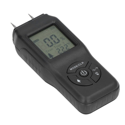 Wood Moisture Meter Large LCD Easy Operation ATC Function Wide Application Stable Accurate Durable Water V1294-YM0523-3111210502111