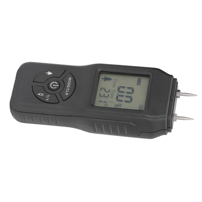 Wood Moisture Meter Large LCD Easy Operation ATC Function Wide Application Stable Accurate Durable Water V1294-YM0523-3111210502111