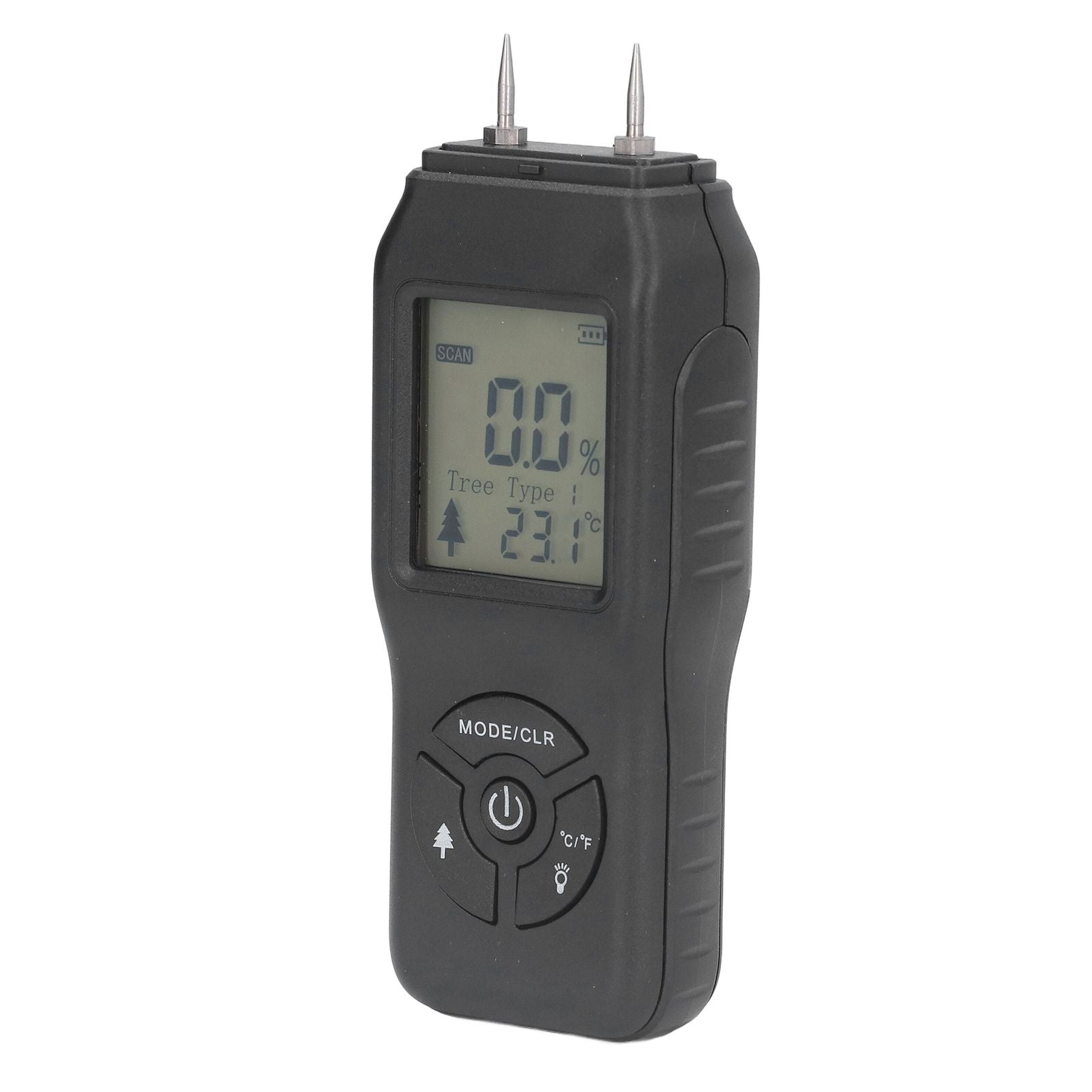 Wood Moisture Meter Large LCD Easy Operation ATC Function Wide Application Stable Accurate Durable Water V1294-YM0523-3111210502111