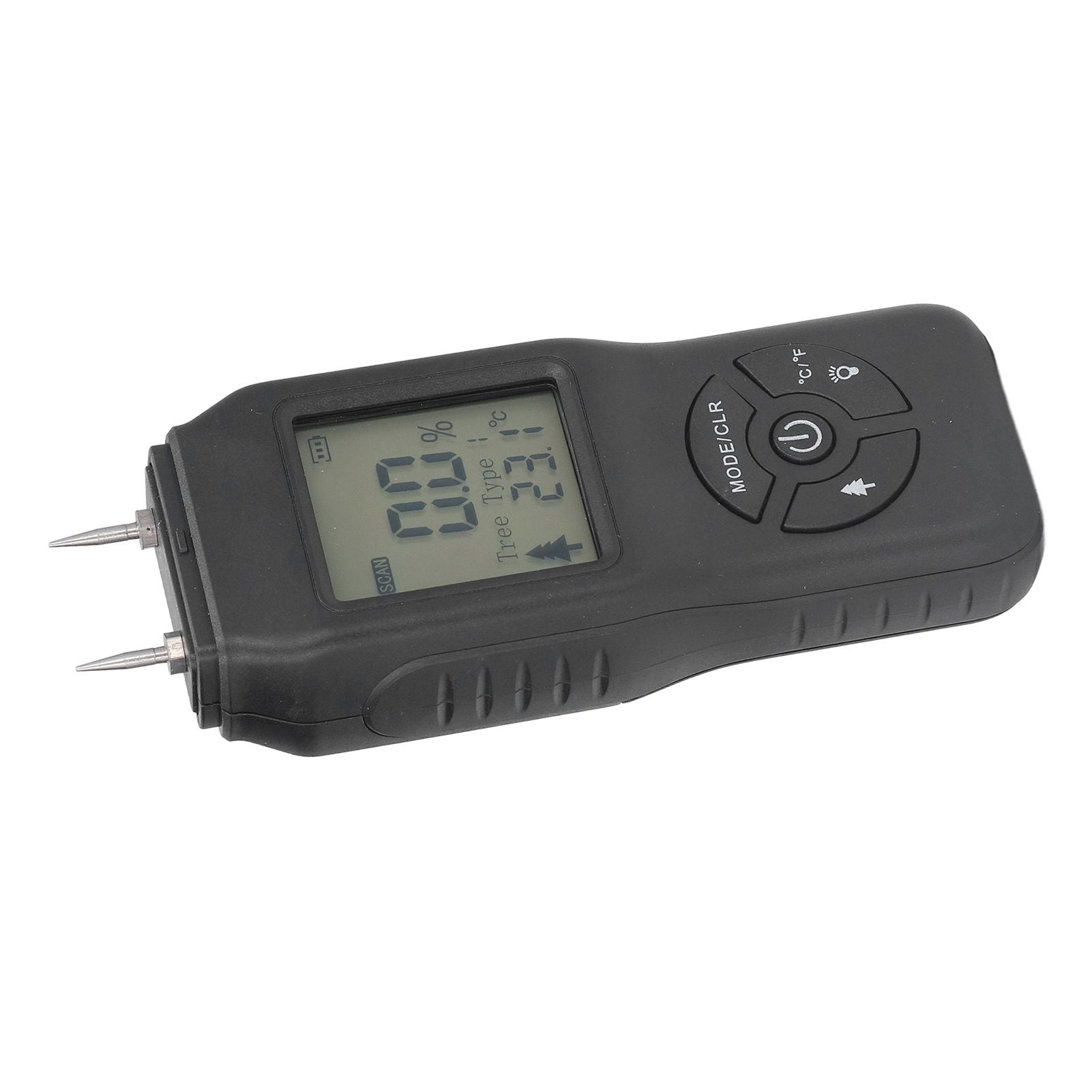 Wood Moisture Meter Large LCD Easy Operation ATC Function Wide Application Stable Accurate Durable Water V1294-YM0523-3111210502111