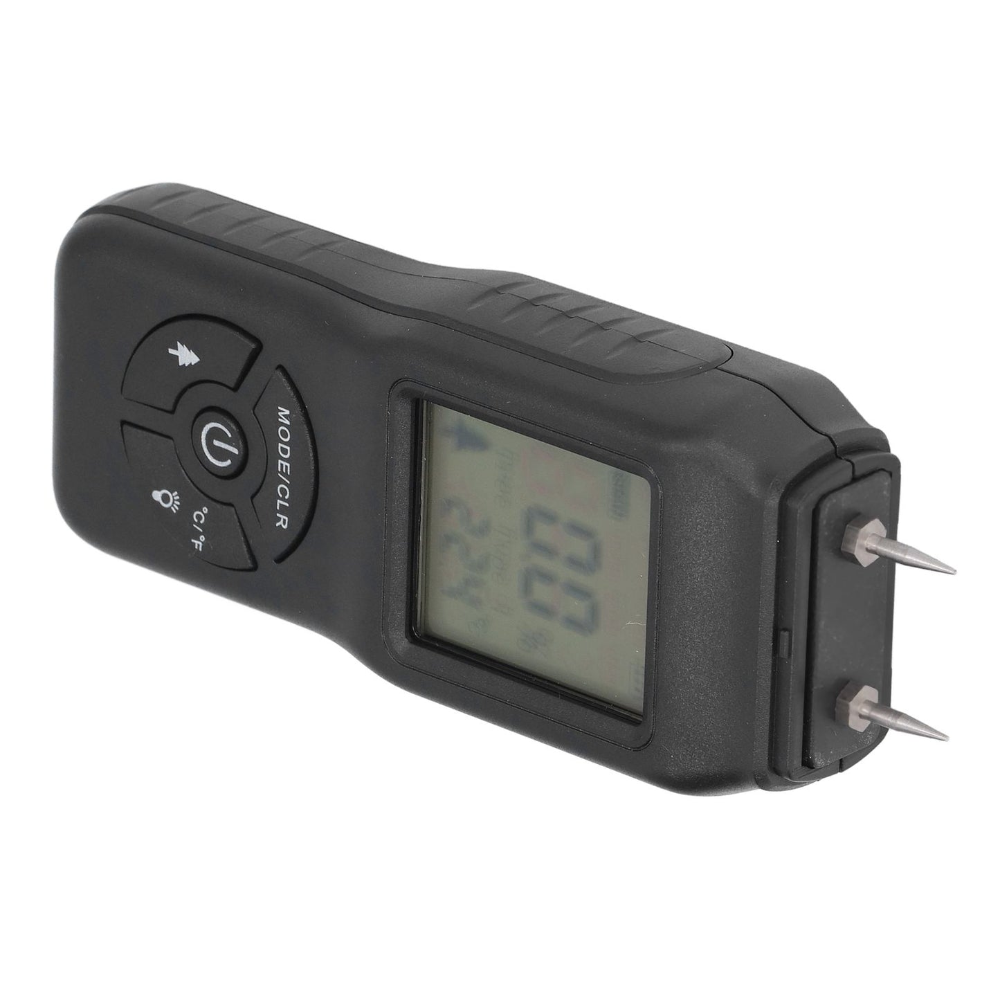 Wood Moisture Meter Large LCD Easy Operation ATC Function Wide Application Stable Accurate Durable Water V1294-YM0523-3111210502111