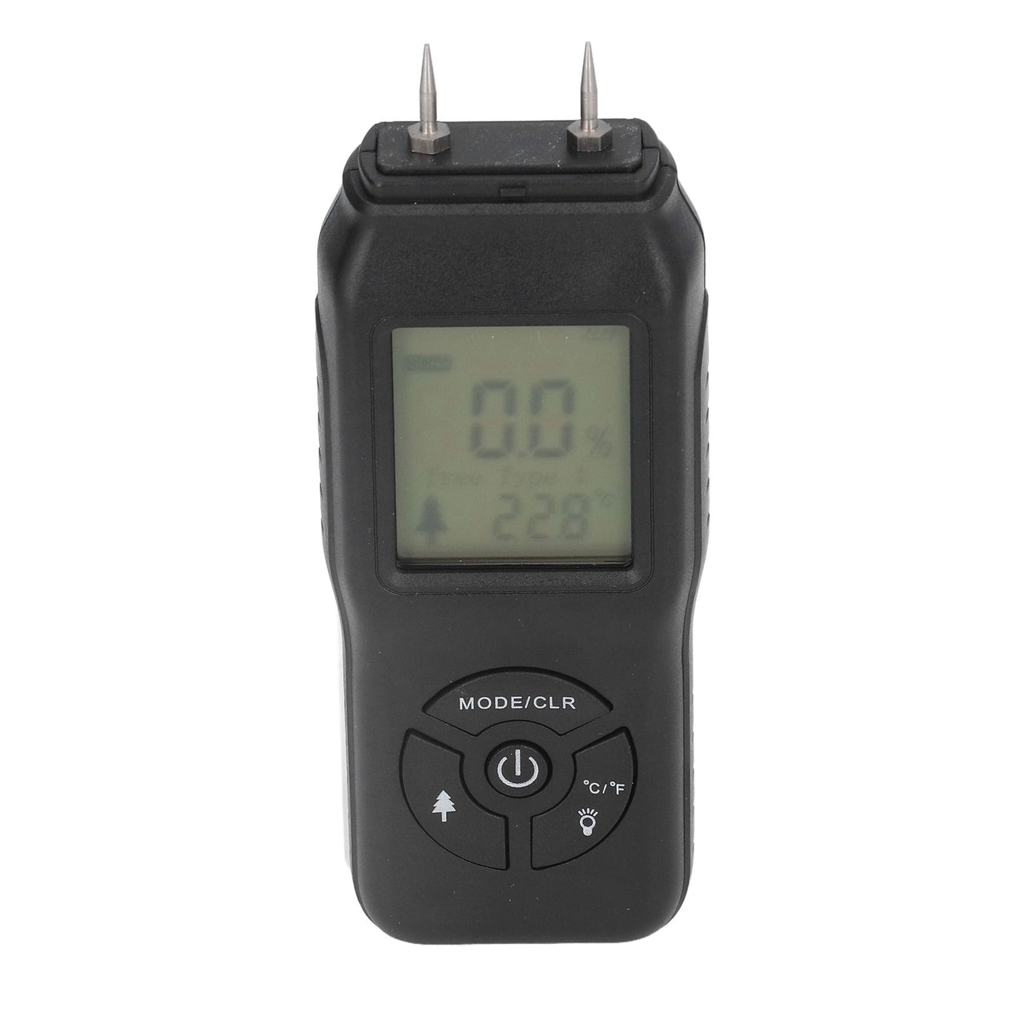 Wood Moisture Meter Large LCD Easy Operation ATC Function Wide Application Stable Accurate Durable Water V1294-YM0523-3111210502111