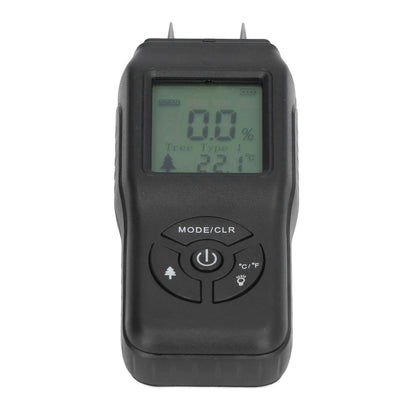 Wood Moisture Meter Large LCD Easy Operation ATC Function Wide Application Stable Accurate Durable Water V1294-YM0523-3111210502111