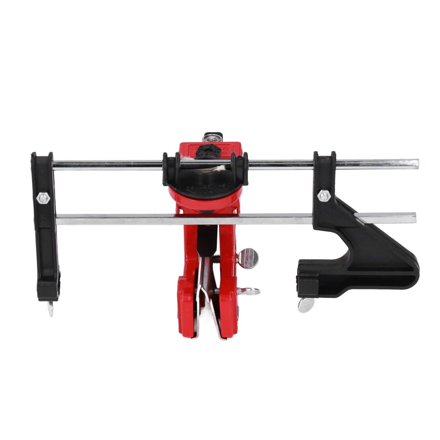 Chain Sharpener Sharpening Stone Guide Bracket Adjustable Steel Red Rustproof for Home V1294-YM0523-3111210503211