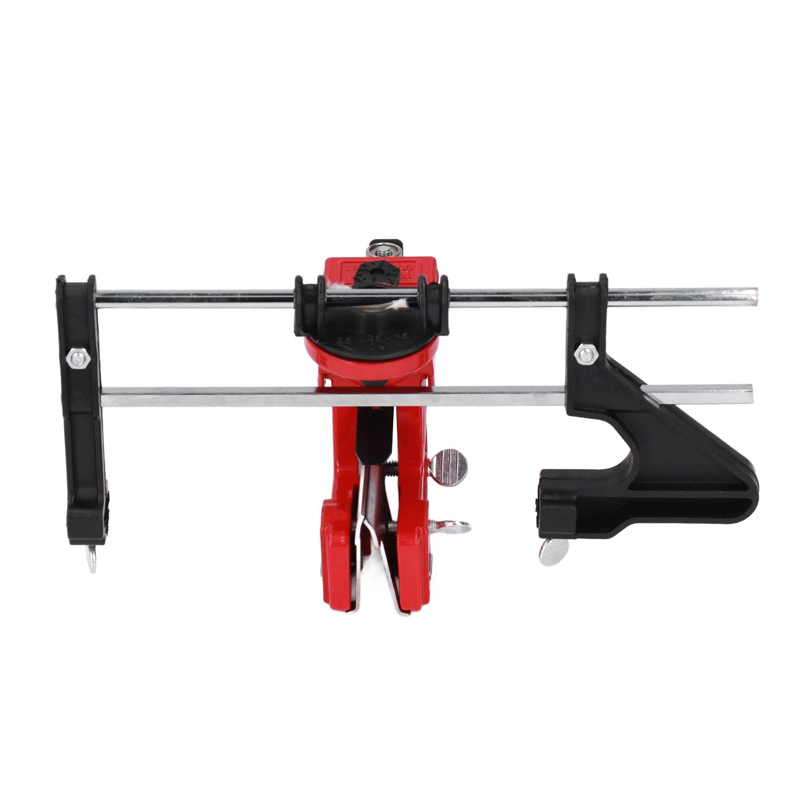 Chain Sharpener Sharpening Stone Guide Bracket Adjustable Steel Red Rustproof for Home V1294-YM0523-3111210503211