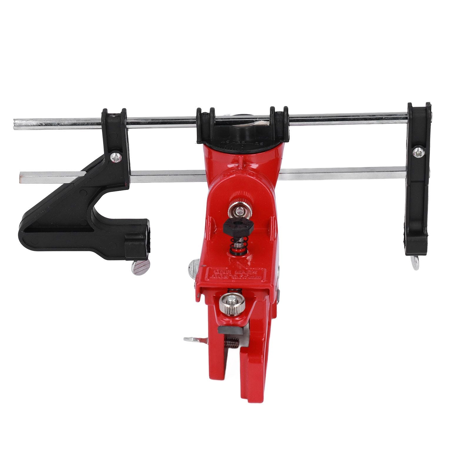 Chain Sharpener Sharpening Stone Guide Bracket Adjustable Steel Red Rustproof for Home V1294-YM0523-3111210503211
