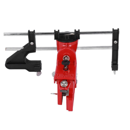 Chain Sharpener Sharpening Stone Guide Bracket Adjustable Steel Red Rustproof for Home V1294-YM0523-3111210503211