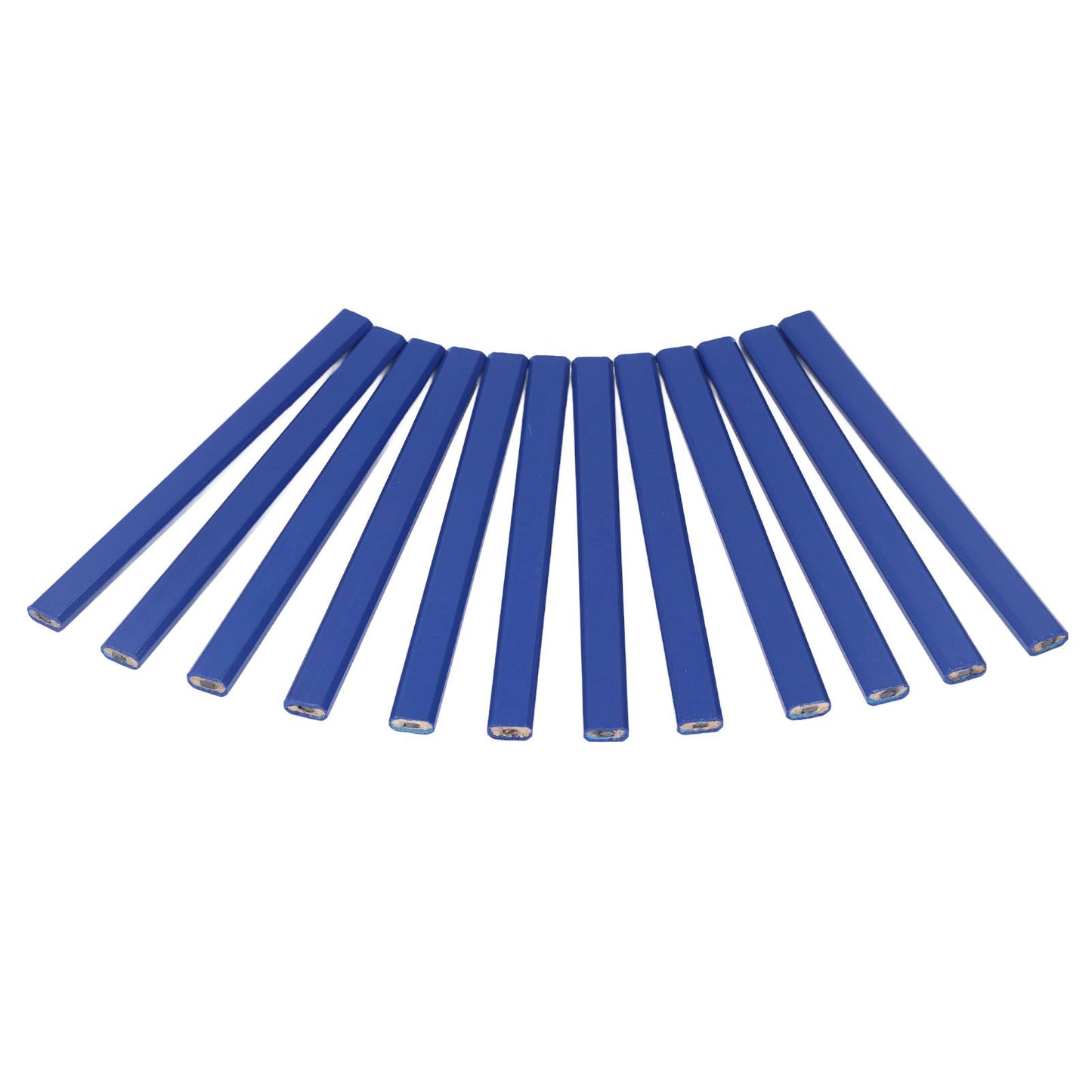 7in Carpenter Pencil Set with Sharpener Flat Octagonal Woodworking Pencil Wood Marking Pencil for Carpentry V1294-YM0523-3111210503511