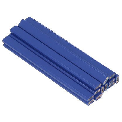 7in Carpenter Pencil Set with Sharpener Flat Octagonal Woodworking Pencil Wood Marking Pencil for Carpentry V1294-YM0523-3111210503511
