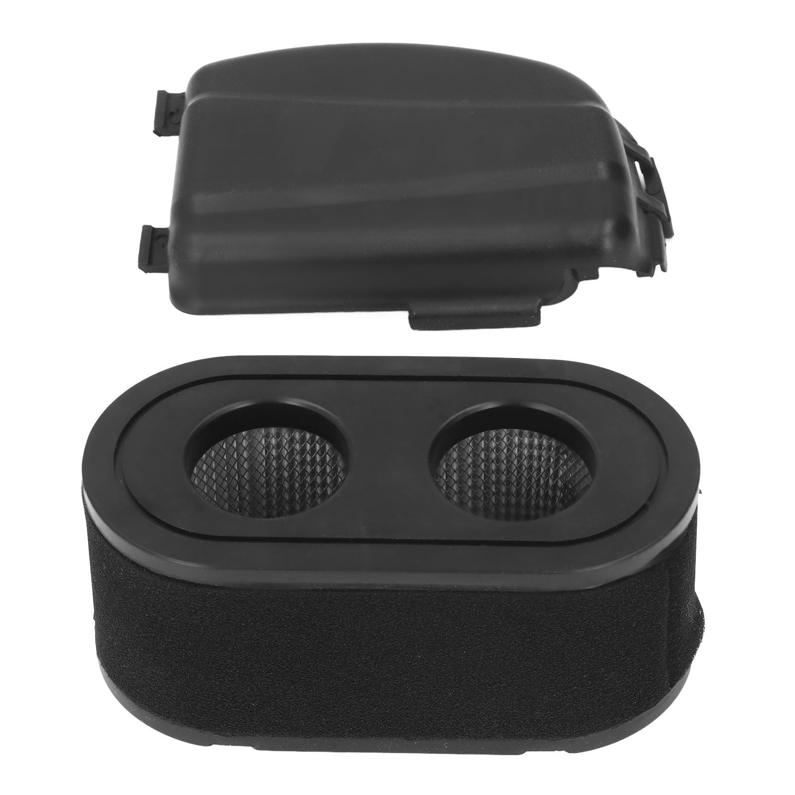 Air Cleaner with Cover Kit 594106 Plastics Black Wearproof Replacement for Lawn Mower Engine V1294-YM0523-3111210503611