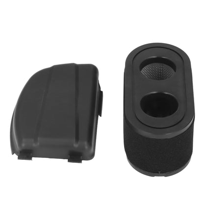 Air Cleaner with Cover Kit 594106 Plastics Black Wearproof Replacement for Lawn Mower Engine V1294-YM0523-3111210503611