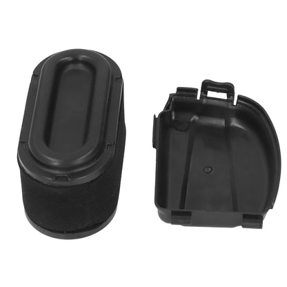 Air Cleaner with Cover Kit 594106 Plastics Black Wearproof Replacement for Lawn Mower Engine V1294-YM0523-3111210503611
