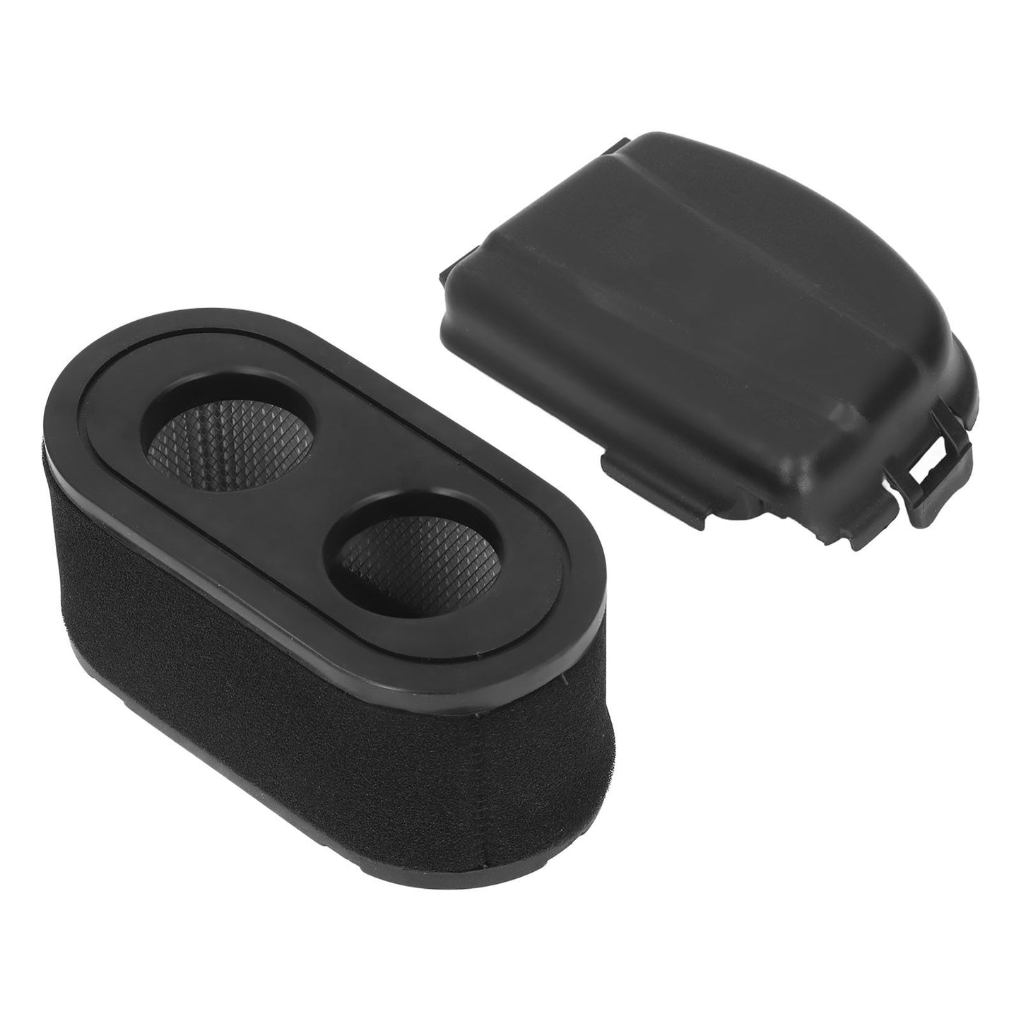 Air Cleaner with Cover Kit 594106 Plastics Black Wearproof Replacement for Lawn Mower Engine V1294-YM0523-3111210503611