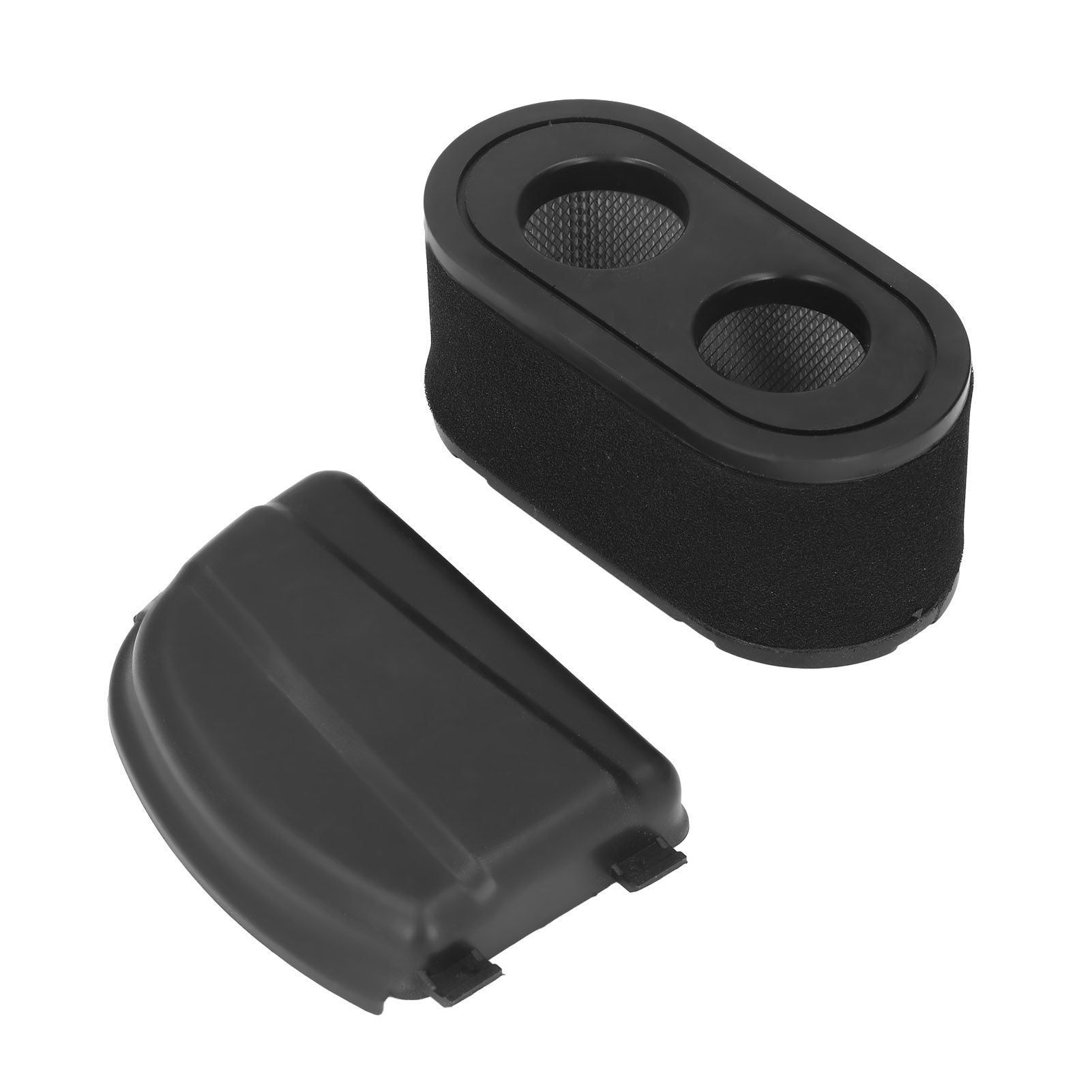 Air Cleaner with Cover Kit 594106 Plastics Black Wearproof Replacement for Lawn Mower Engine V1294-YM0523-3111210503611