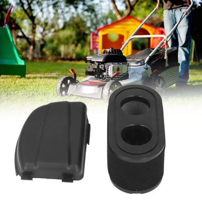 Air Cleaner with Cover Kit 594106 Plastics Black Wearproof Replacement for Lawn Mower Engine V1294-YM0523-3111210503611