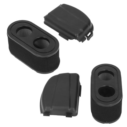 Air Cleaner with Cover Kit 594106 Plastics Black Wearproof Replacement for Lawn Mower Engine V1294-YM0523-3111210503611