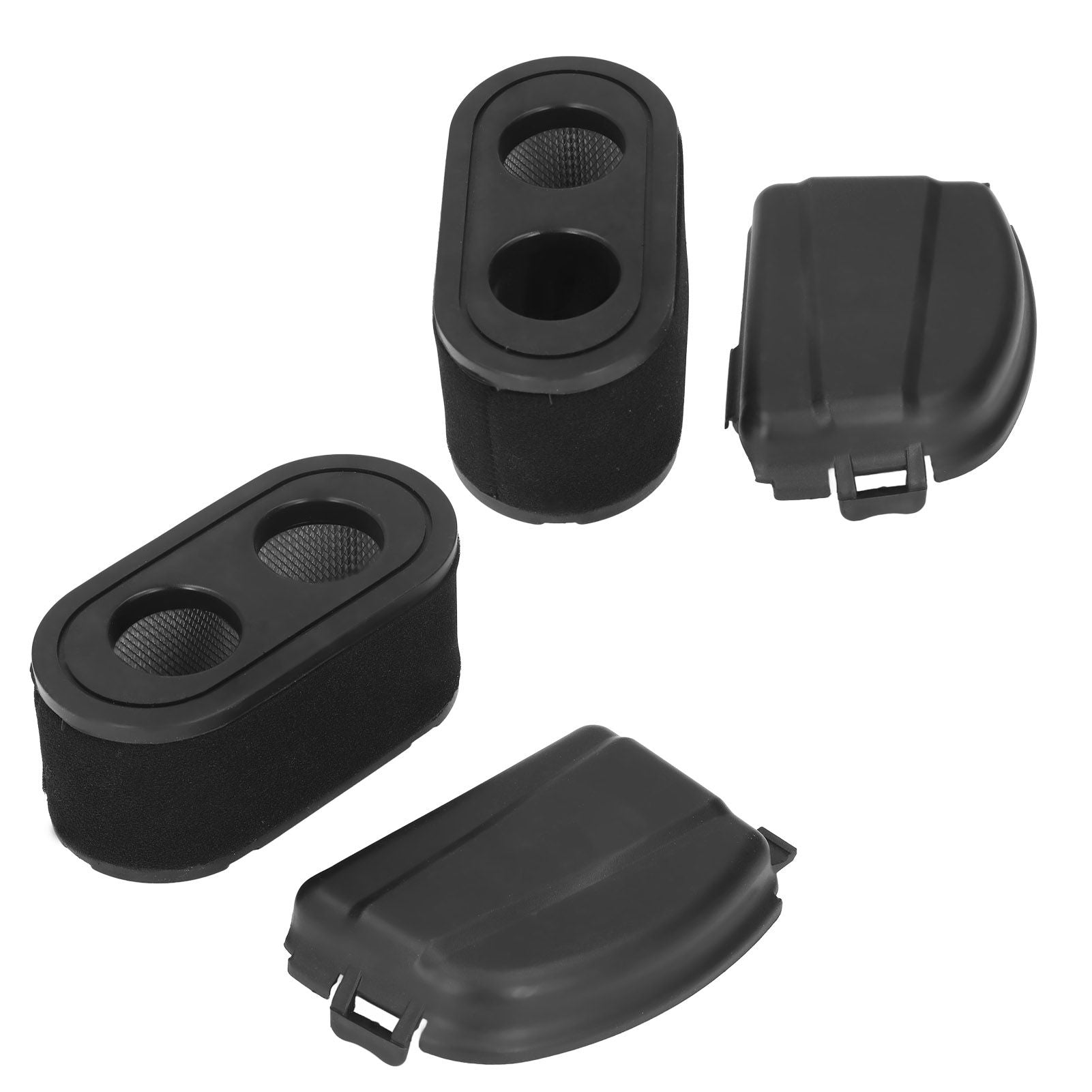 Air Cleaner with Cover Kit 594106 Plastics Black Wearproof Replacement for Lawn Mower Engine V1294-YM0523-3111210503611