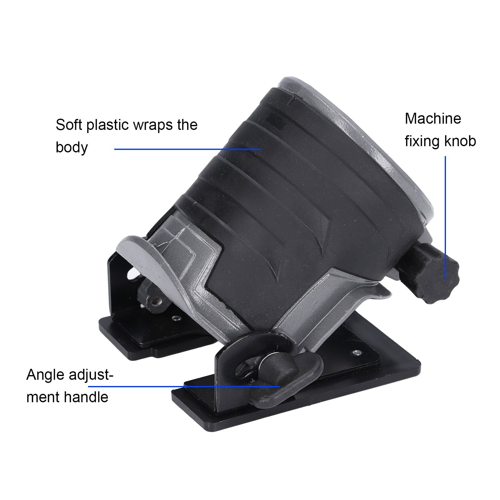 Electric Trimming Machine Base Aluminum Adjustable Woodworking Trimmer Base for Outdoor Garden V1294-YM0523-3111210503711