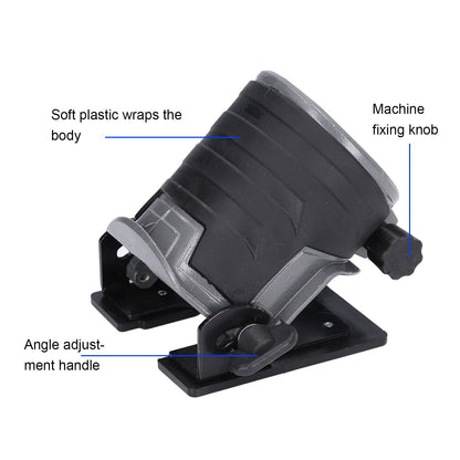 Electric Trimming Machine Base Aluminum Adjustable Woodworking Trimmer Base for Outdoor Garden V1294-YM0523-3111210503711