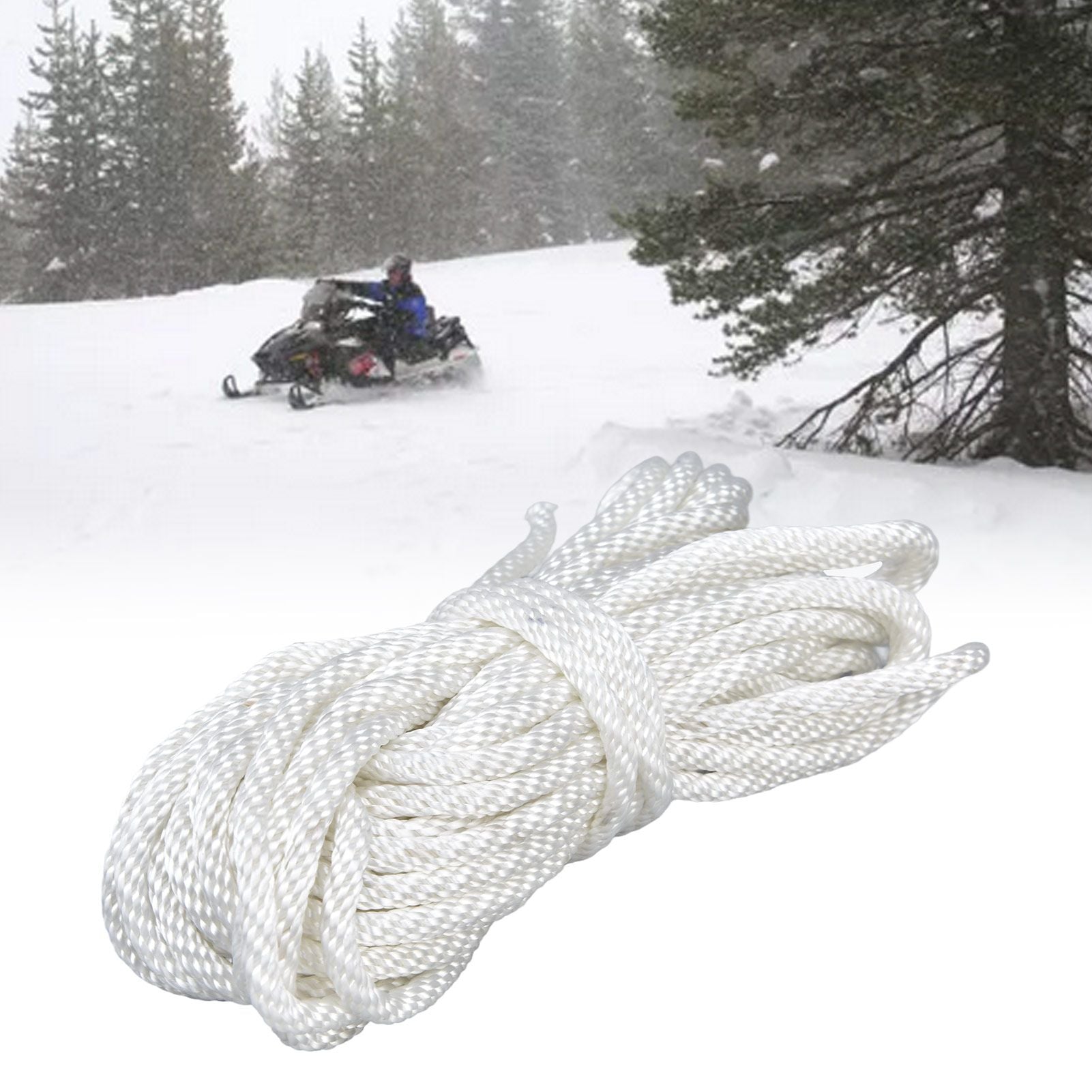 Pull Recoil Starter Rope 10m/32.8ft Long Nylon for Chain Saw Lawn Mowers Trimmers Engine Parts3.5mm V1294-YM0523-3111210507712
