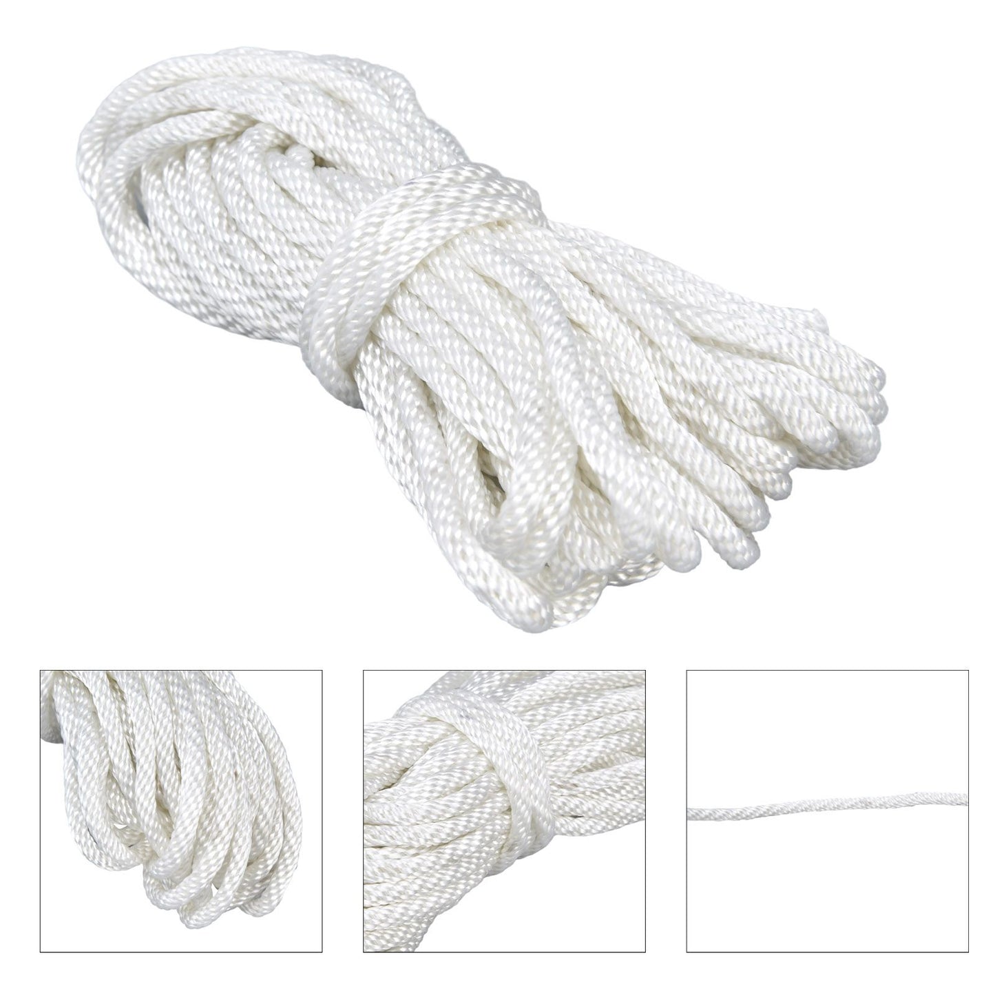 Pull Recoil Starter Rope 10m/32.8ft Long Nylon for Chain Saw Lawn Mowers Trimmers Engine Parts3.5mm V1294-YM0523-3111210507712