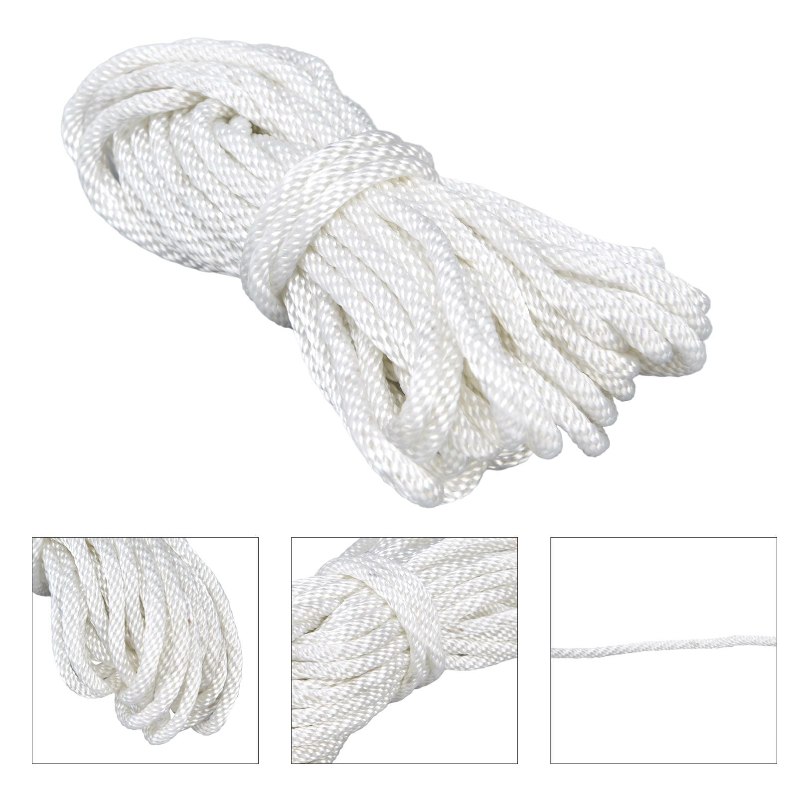 Pull Recoil Starter Rope 10m/32.8ft Long Nylon for Chain Saw Lawn Mowers Trimmers Engine Parts5.0mm V1294-YM0523-3111210507715