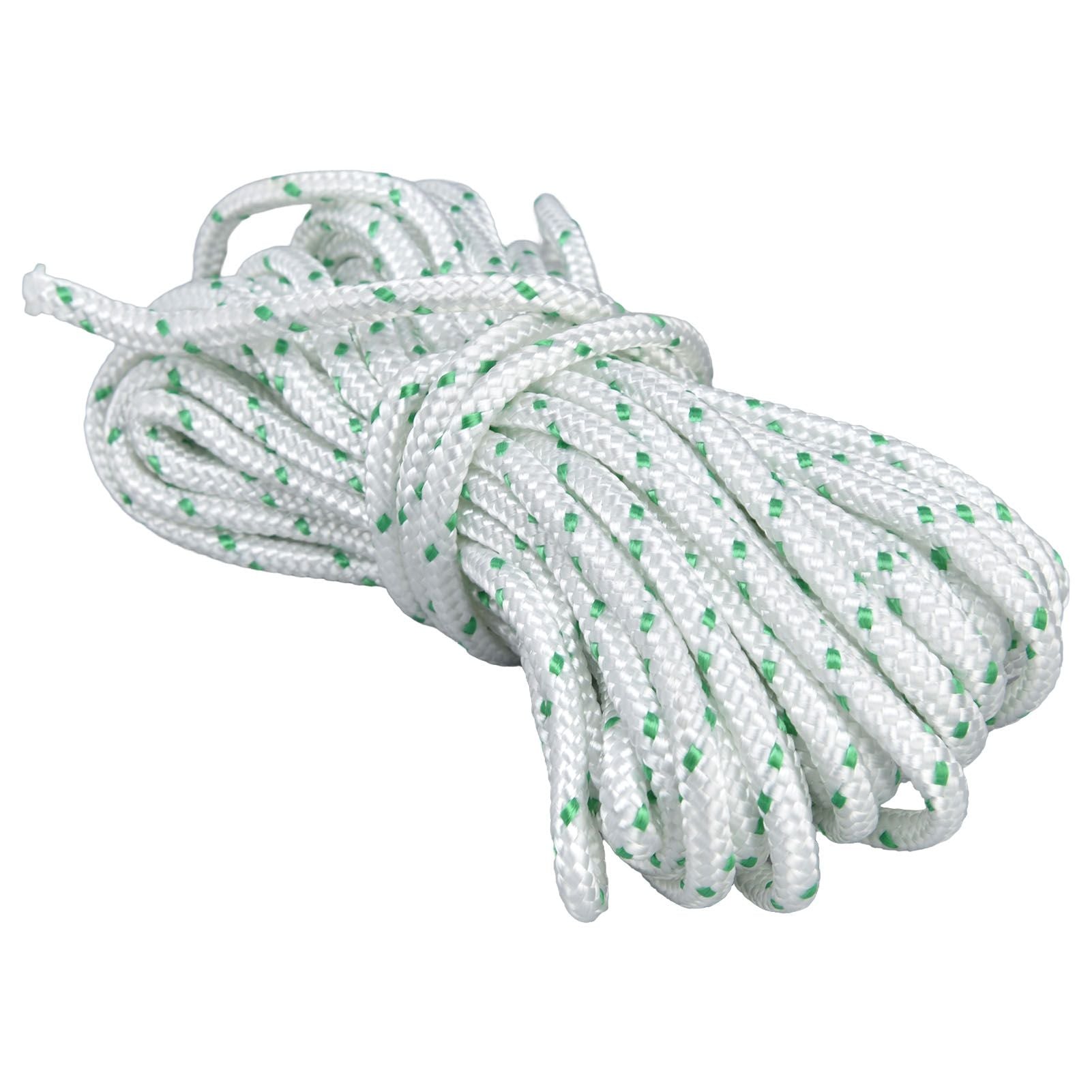 4.5mmx10m Recoil Starter Rope Nylon Garden Chainsaw Starter Pull Cord for Husqvarna Lawn Mower V1294-YM0523-3111210508311