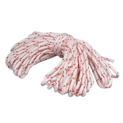 10M Nylon Starter Rope Lawn Mower Chainsaw Trimmer Starter Rope Pull Cord Replacement for STIHL4mm / 0.16in V1294-YM0523-3111210508513