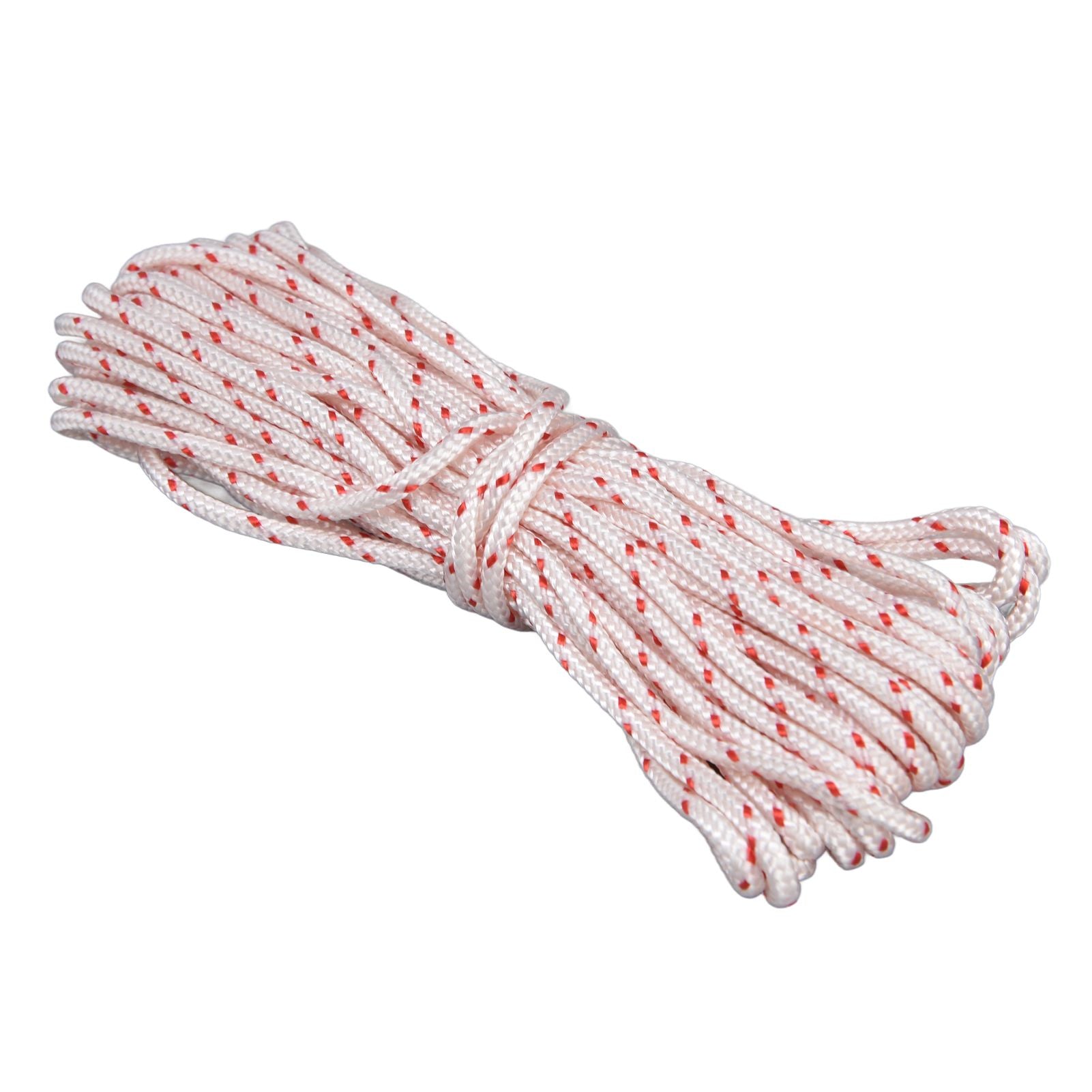 10M Nylon Starter Rope Lawn Mower Chainsaw Trimmer Starter Rope Pull Cord Replacement for STIHL4.5mm / 0.18in V1294-YM0523-3111210508514