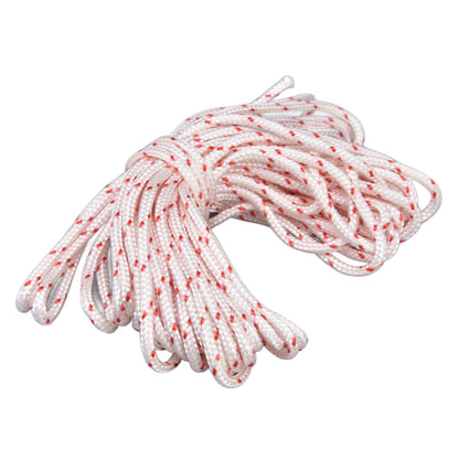 10M Nylon Starter Rope Lawn Mower Chainsaw Trimmer Starter Rope Pull Cord Replacement for STIHL4.5mm / 0.18in V1294-YM0523-3111210508514