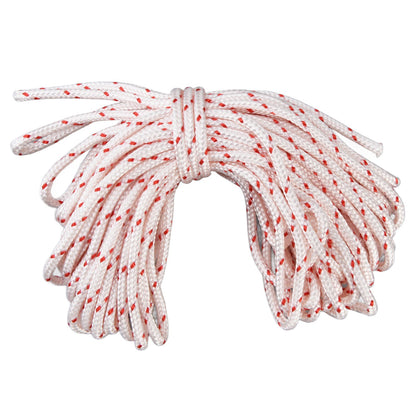 10M Nylon Starter Rope Lawn Mower Chainsaw Trimmer Starter Rope Pull Cord Replacement for STIHL4.5mm / 0.18in V1294-YM0523-3111210508514